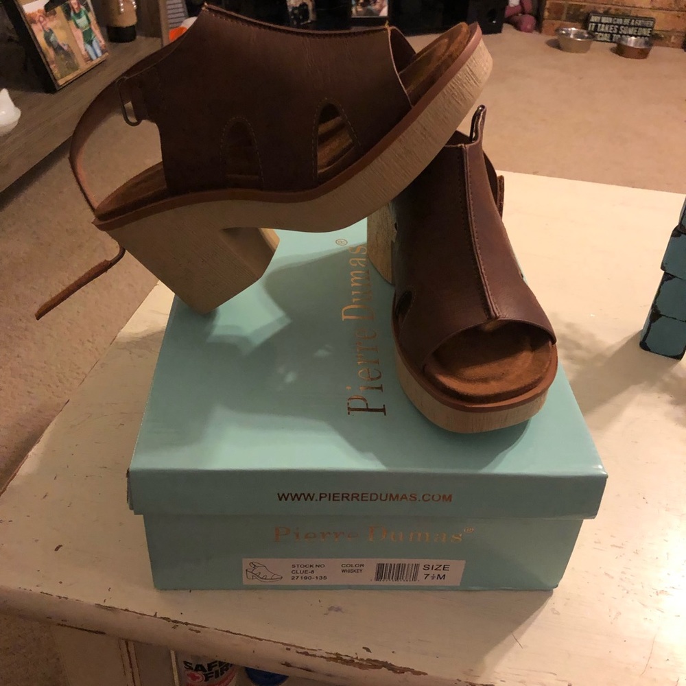 Brown sandals